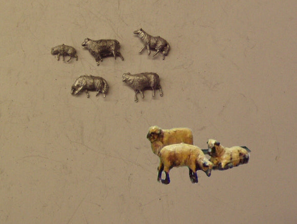 PW115 (1) Sheep (5) - OO GAUGE -
