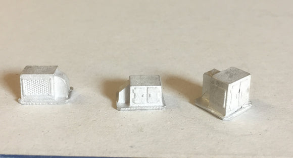 C70 (1) Roof mounted air conditioning units (3) - N GAUGE -