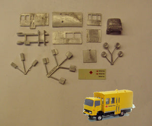 E102 (4) BR Permanent way lorry (incl. transfers) - N GAUGE -