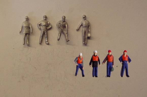PW261 (1) Track gang / Construction workers (4) - OO GAUGE -