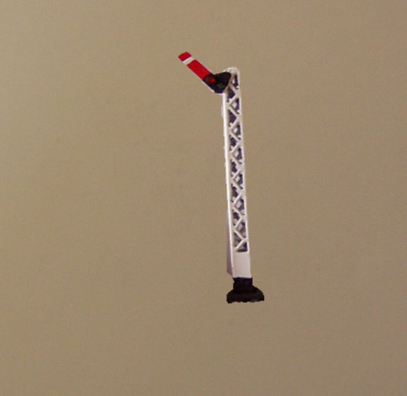X321 LMS lattice post home signal with jewels - N GAUGE -