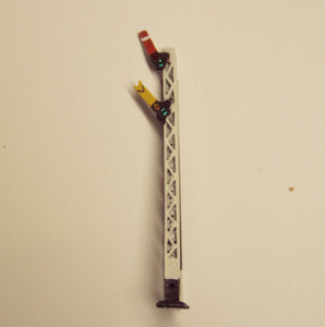 X322 LMS lattice post home and distant signal with jewels - N GAUGE -