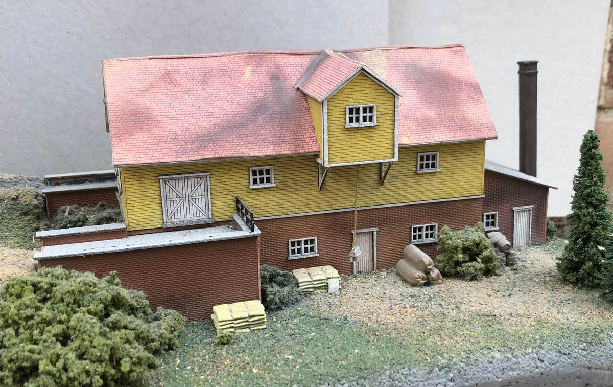 WMFN (4) Water Mill at Flitwick N GAUGE PD Marsh Models