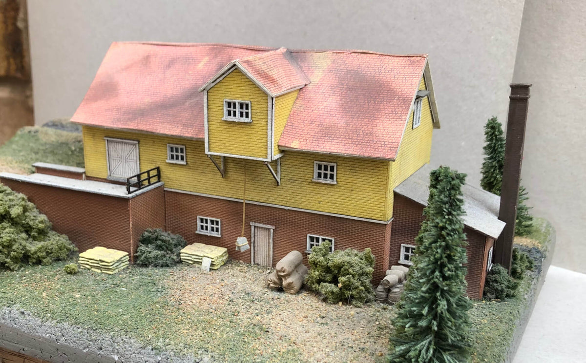 WMFN (4) Water Mill at Flitwick N GAUGE PD Marsh Models